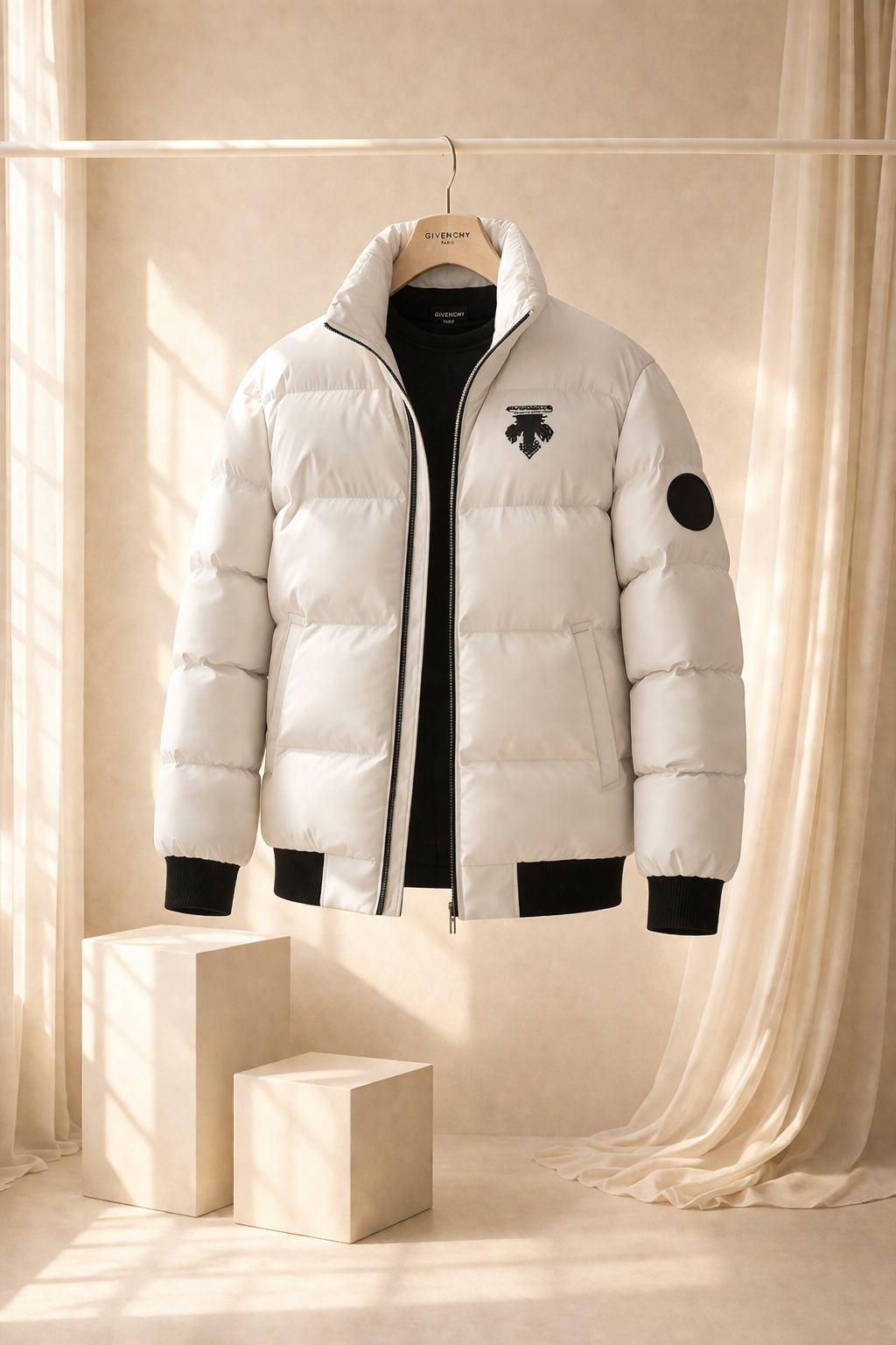Chaqueta Acolchada Premium DESCENTE – Estilo Urbano, Máxima Comodidad