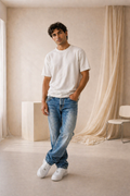 Jeans urbanos con estilo moderno: look casual completo