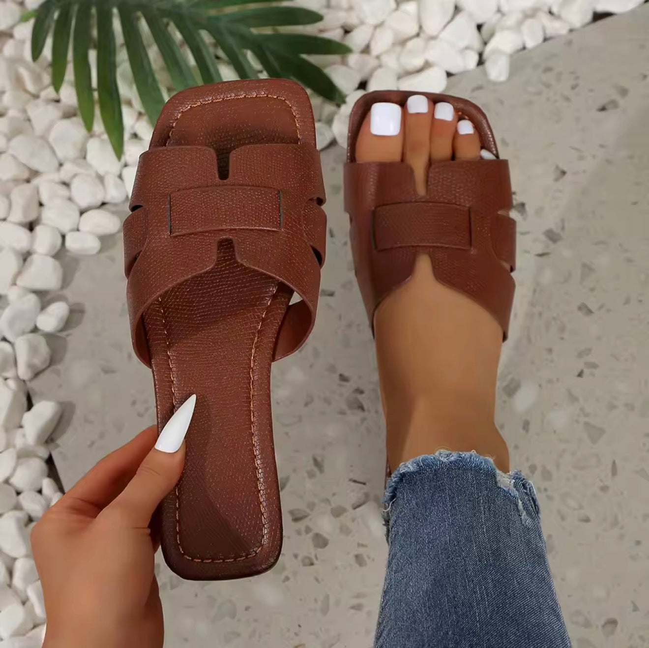 Sandalias planas elegantes de verano – Comodidad y estilo en cada paso