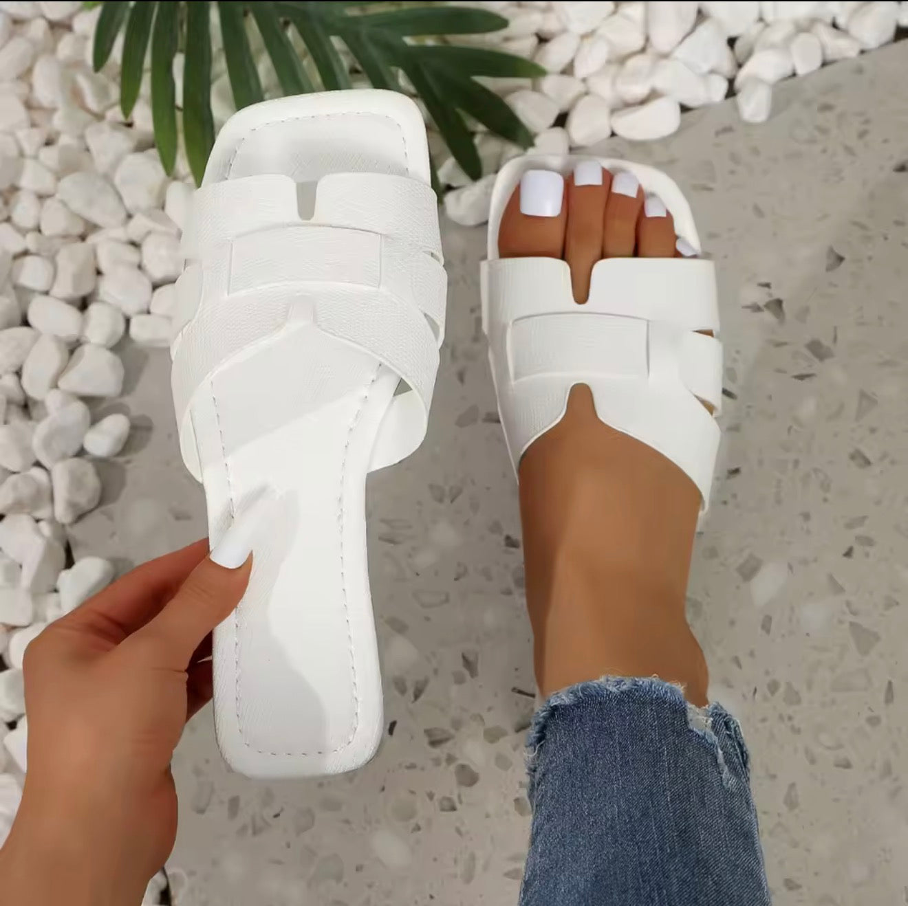 Sandalias planas elegantes de verano – Comodidad y estilo en cada paso