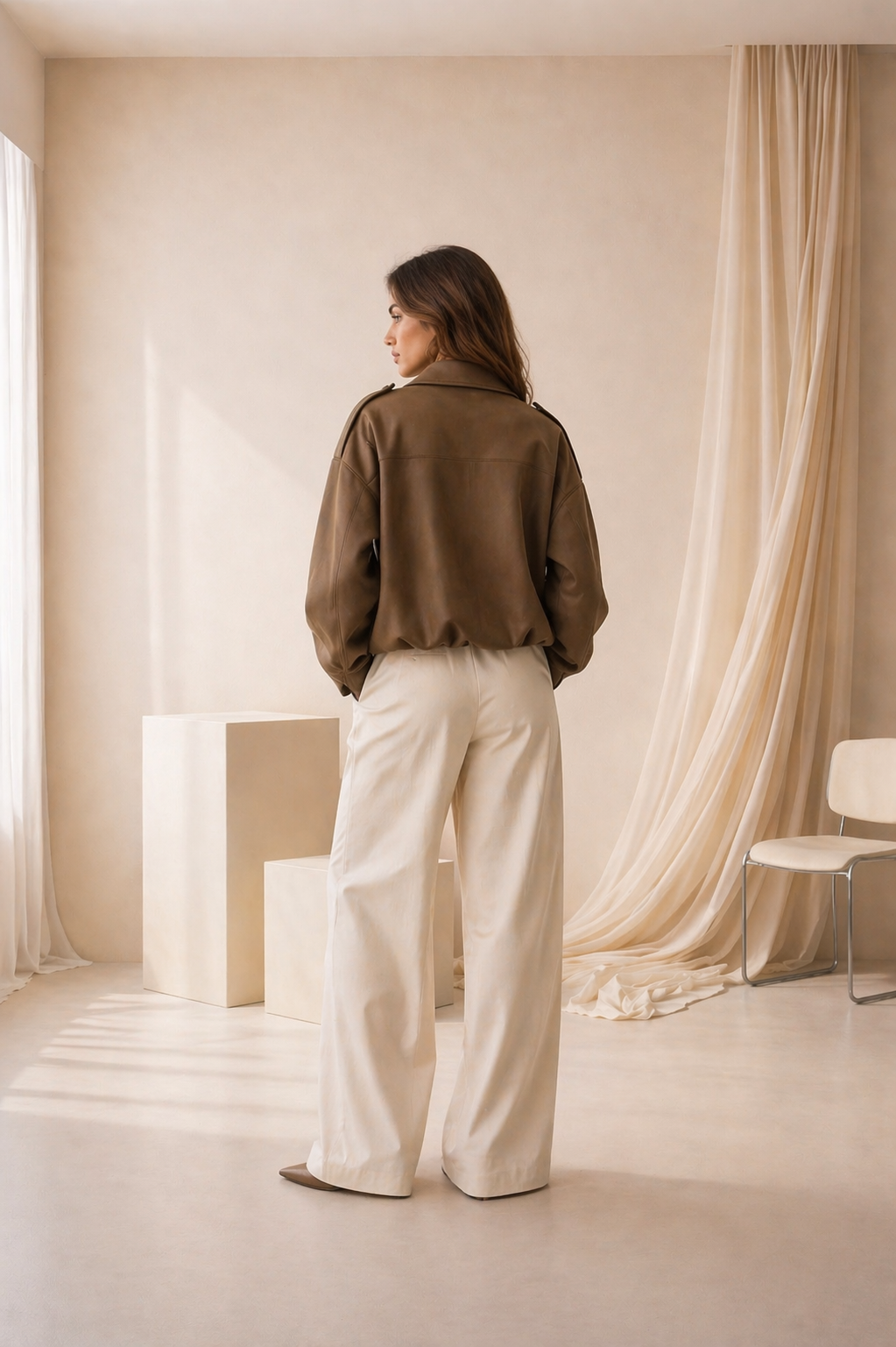 Chaqueta de Ante para Mujer.