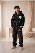 Sudadera Hoodie Negra Premium