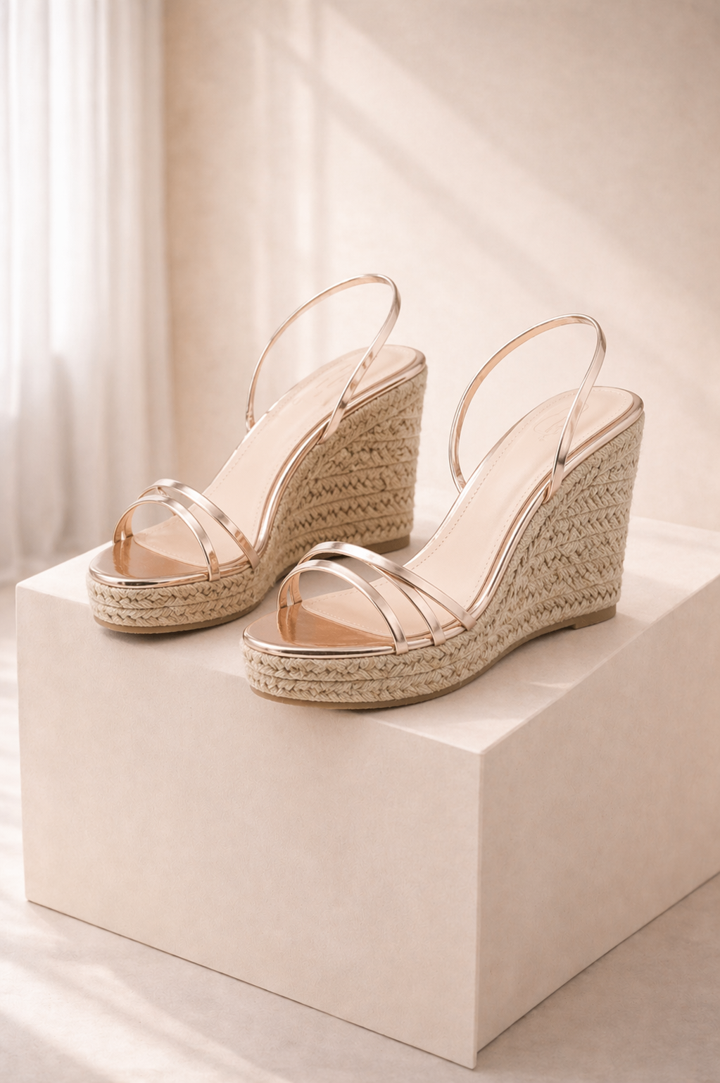 Golden Wrap Wedges – Eleva tu verano a otro nivel