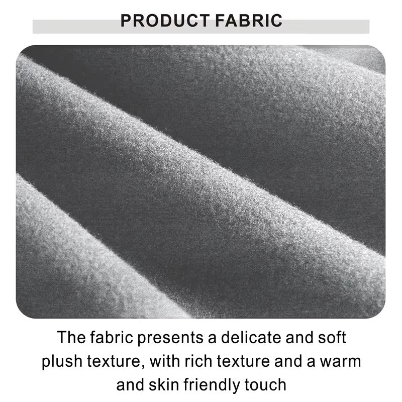 Chaqueta corta cepillada de poliéster para hombre