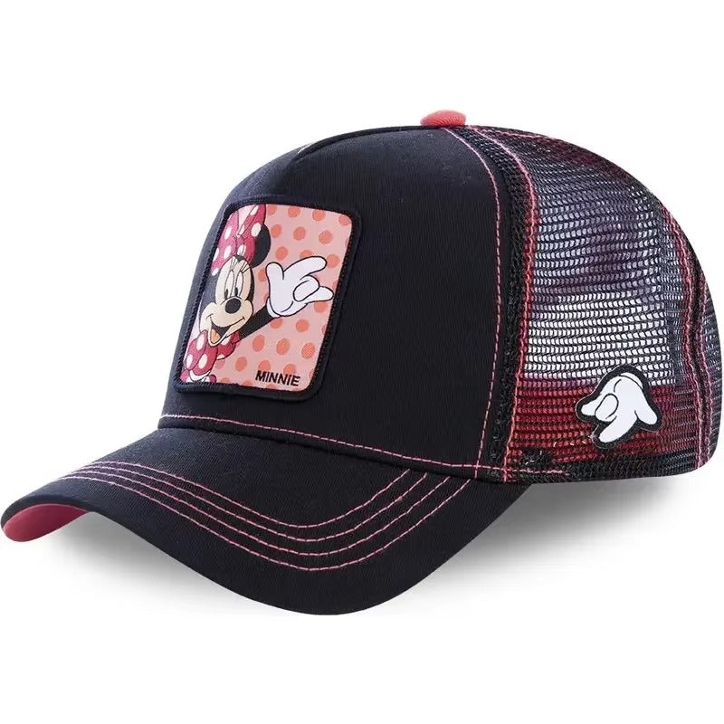 Gorra Trucker  Mickey Mouse – Gorra Ajustable con Malla, Estilo Urbano y Casual