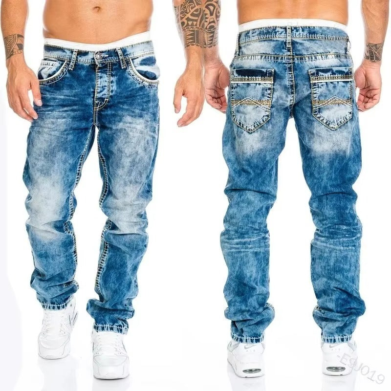 Jeans urbanos con estilo moderno: look casual completo